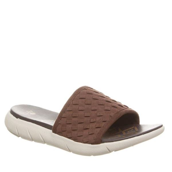 Sandalias Bearpaw Delphine Feminino Marrom | 8374-IABZJ