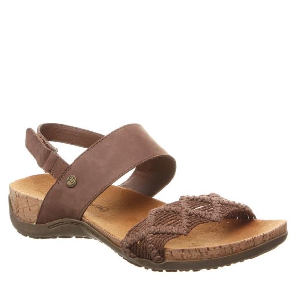 Sandalias Bearpaw Emerson Feminino Marrom | 9528-VODXQ