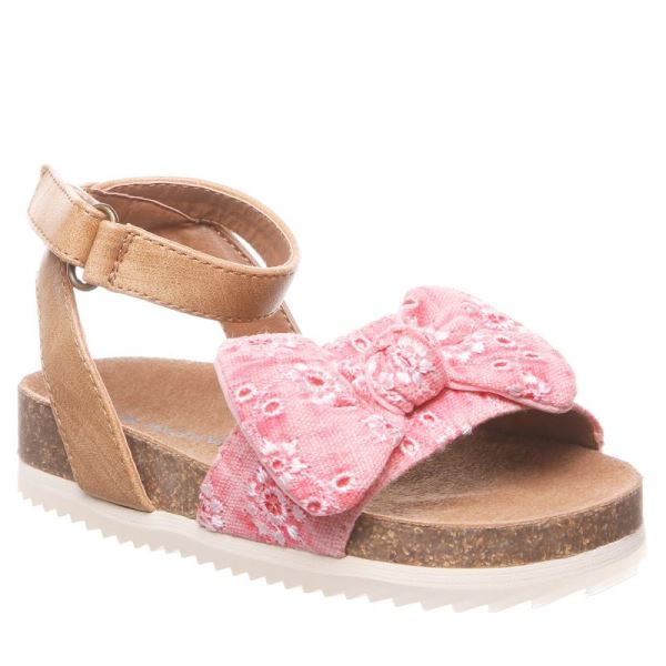 Sandalias Bearpaw Genesis Toddler Criança Rosa | 6403-DAJFT