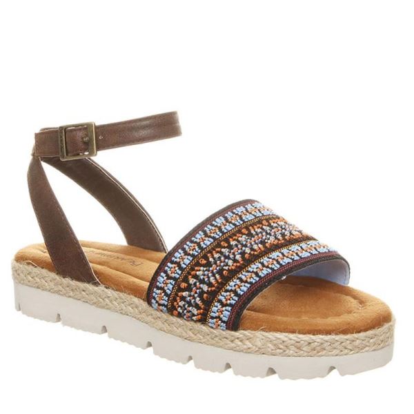 Sandalias Bearpaw Kahala Criança Marrom | 4713-UBDQW