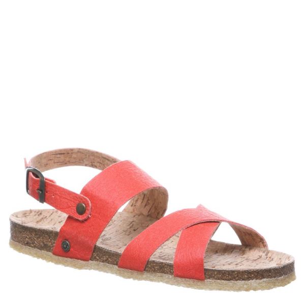 Sandalias Bearpaw Kala Feminino Vermelhas | 6431-ZFXPC