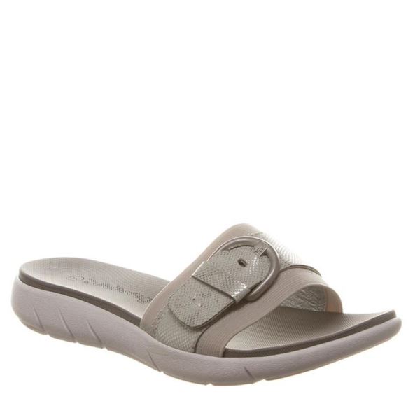 Sandalias Bearpaw Kyra Feminino Prateadas | 3910-XGURE