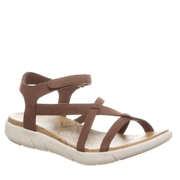 Sandalias Bearpaw Lydia Feminino Marrom | 5876-EBLYS