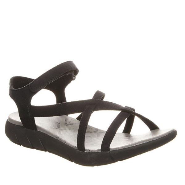 Sandalias Bearpaw Lydia Feminino Pretas | 6928-MQPTY