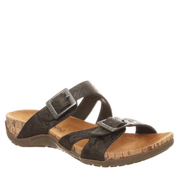 Sandalias Bearpaw Maddie Feminino Pretas | 5498-CYIAM