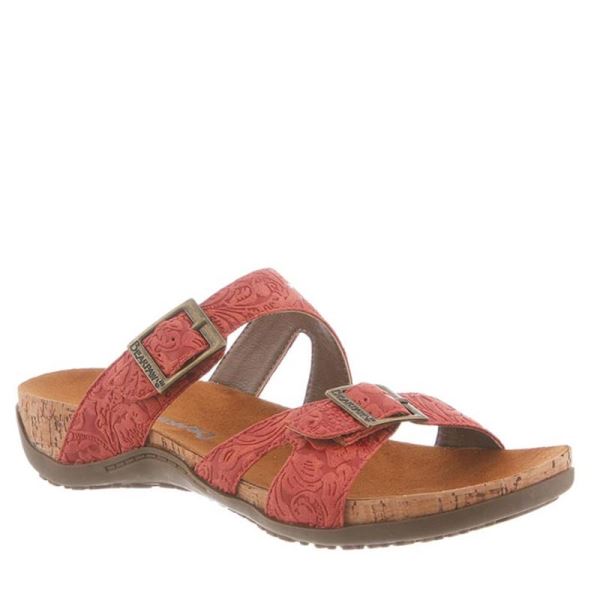 Sandalias Bearpaw Maddie Feminino Vermelhas | 5364-ZDCFP