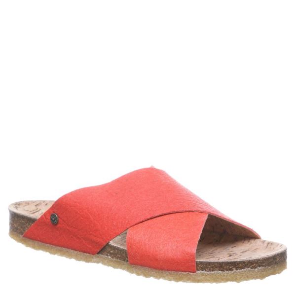 Sandalias Bearpaw Pina Feminino Vermelhas | 7431-KPVEW