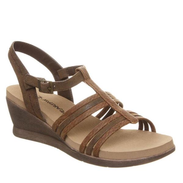 Sandalias Bearpaw Viola Feminino Marrom | 9352-DOWMV