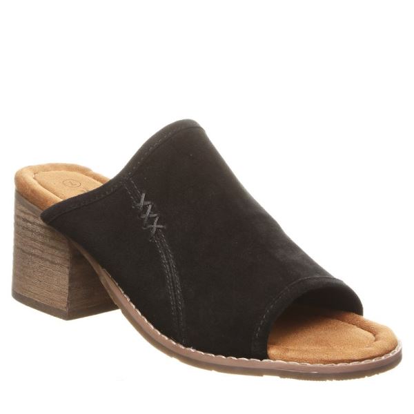 Sapato Salto Alto Bearpaw Edina Feminino Pretas | 1762-OSIKC