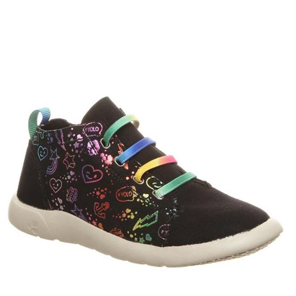 Sapatos Bearpaw Gracie Youth Criança Pretas | 5769-EAZSO